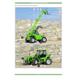 Merlo Turbofarmer Modular TF30.9-33.7-33.9-35.7-38.7-38.10-42.7-45.11-50.8-65.9 Service Manual, Mechanic Manual, Hydraulic & Electrical Diagram German
